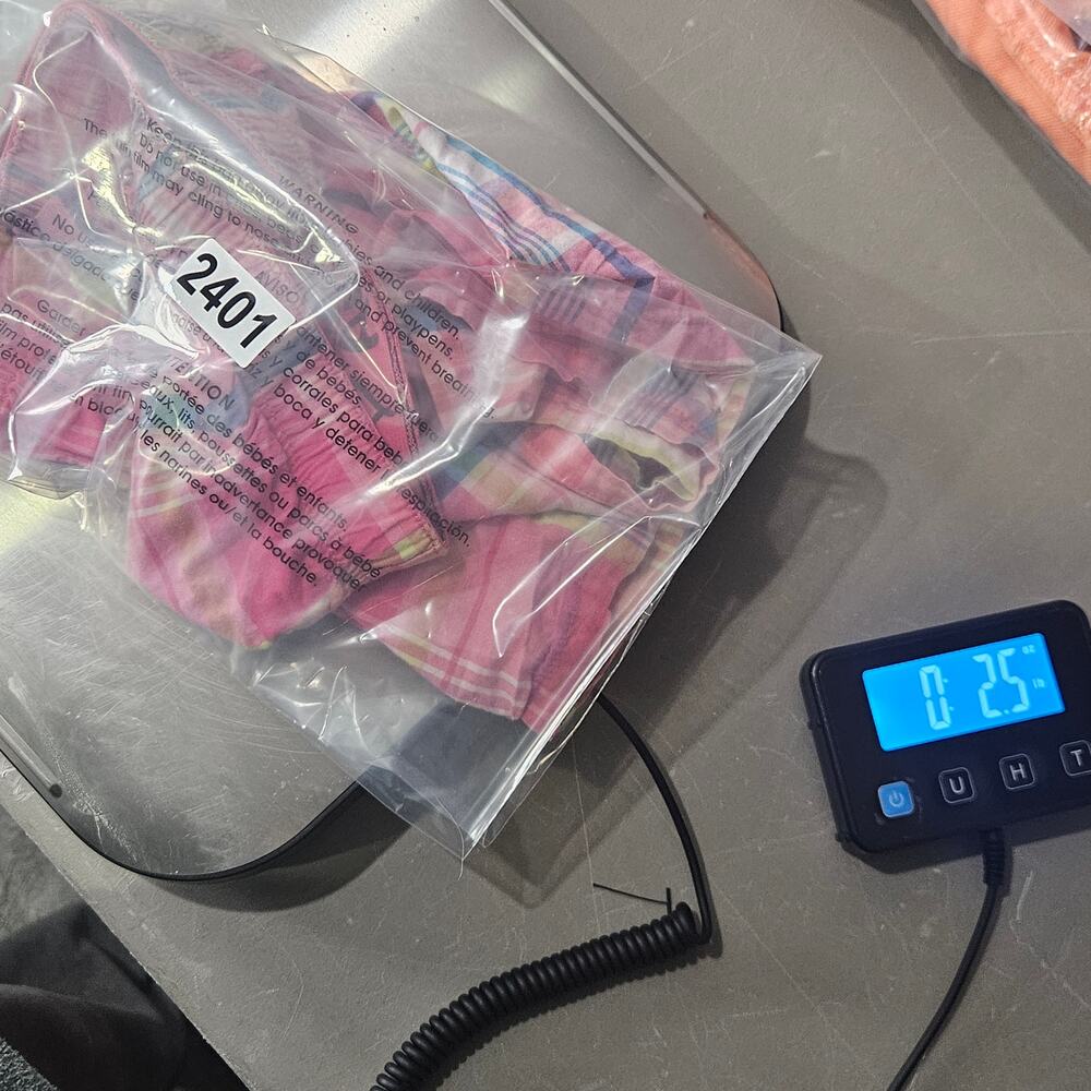 Y2k Vintage Aeropostale Pink Plaid Micro Short Elastic Wasit Size XS - Picture 7 of 7